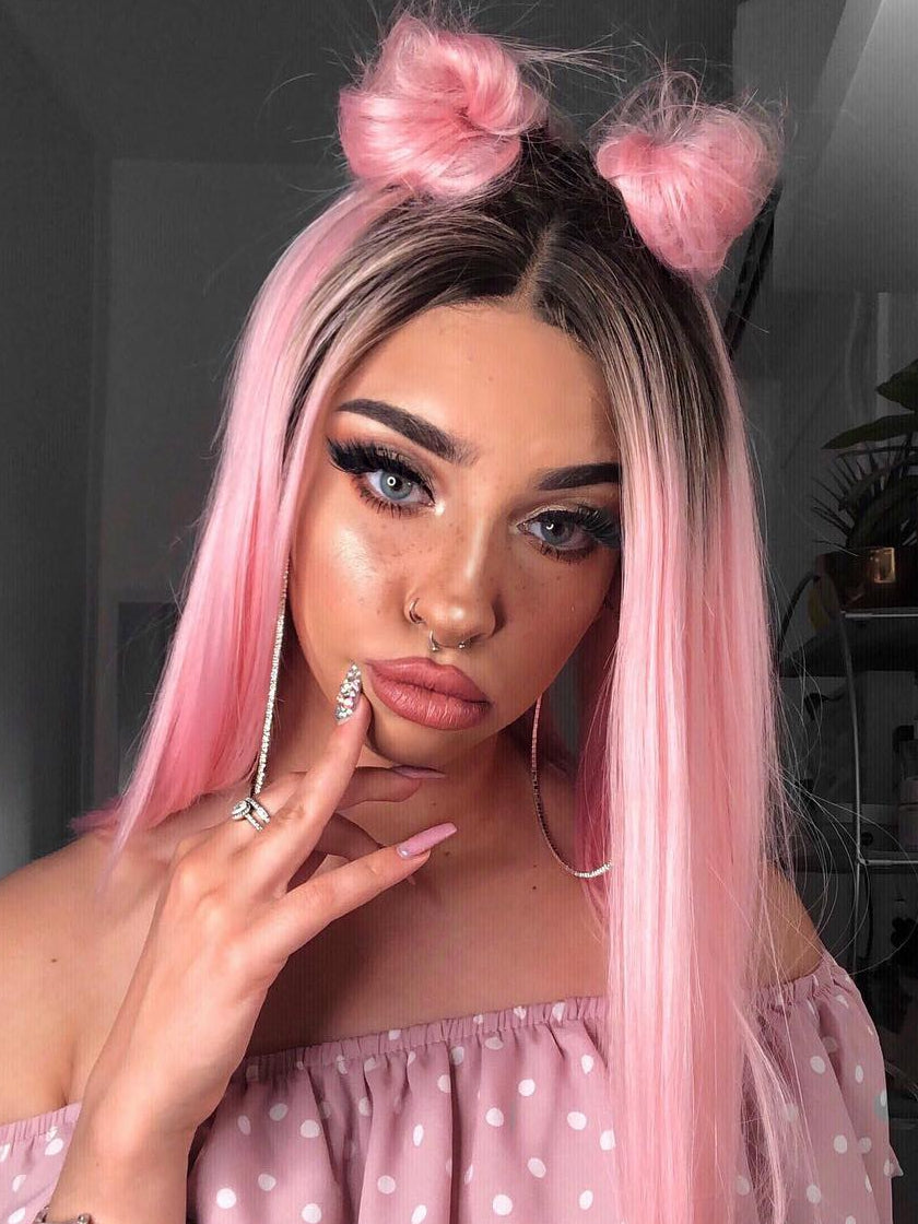black-pink-synthetic-lace-front-wig-sylviastylee