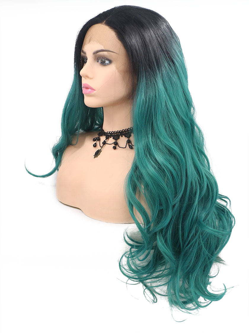 Emerald Synthetic Lace Front Wig