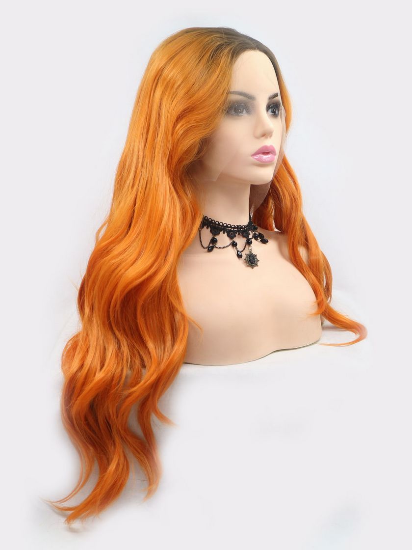 Coral Synthetic Lace Front Wig