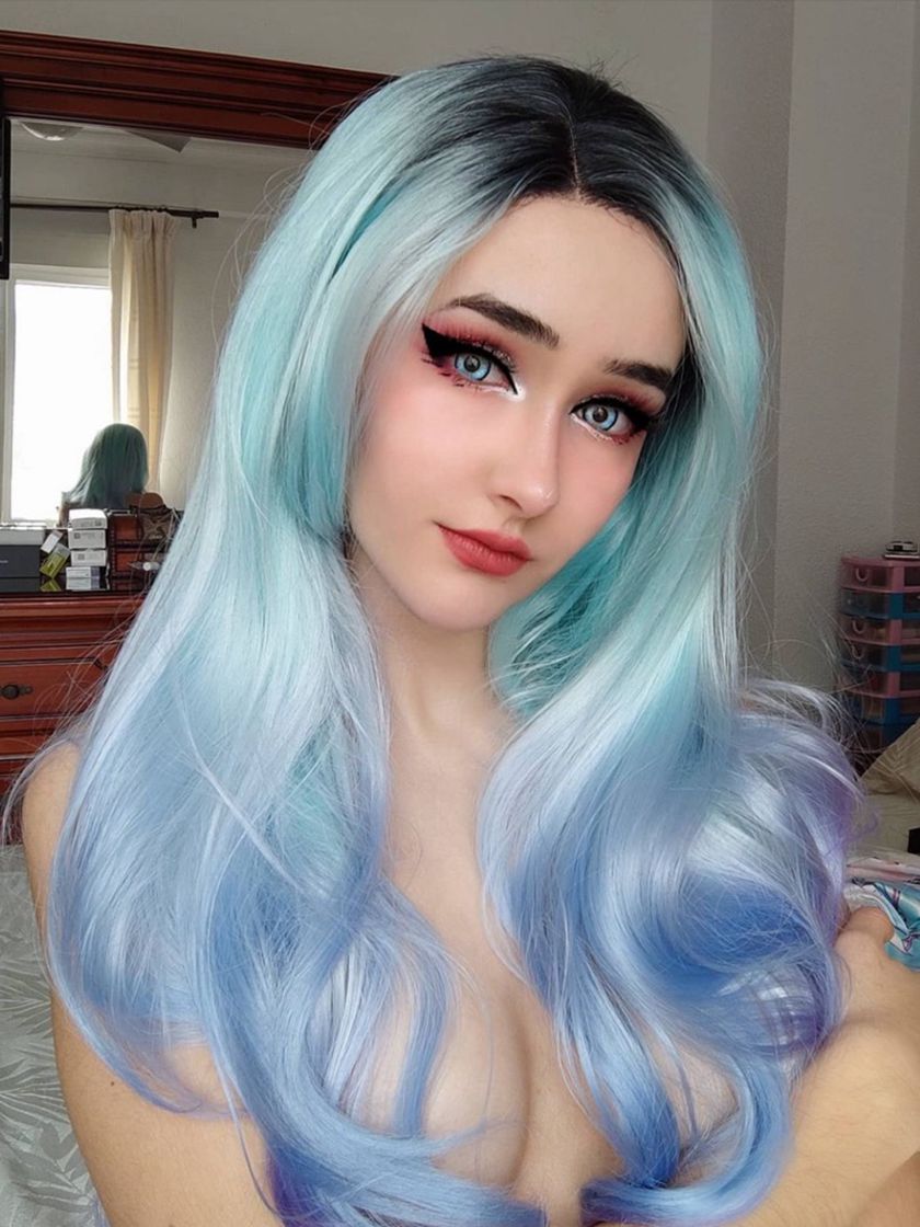 Mermaid Synthetic Lace Front Wig