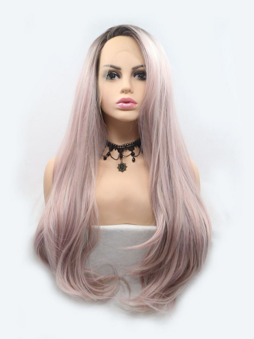 Cream Lace Front Wig
