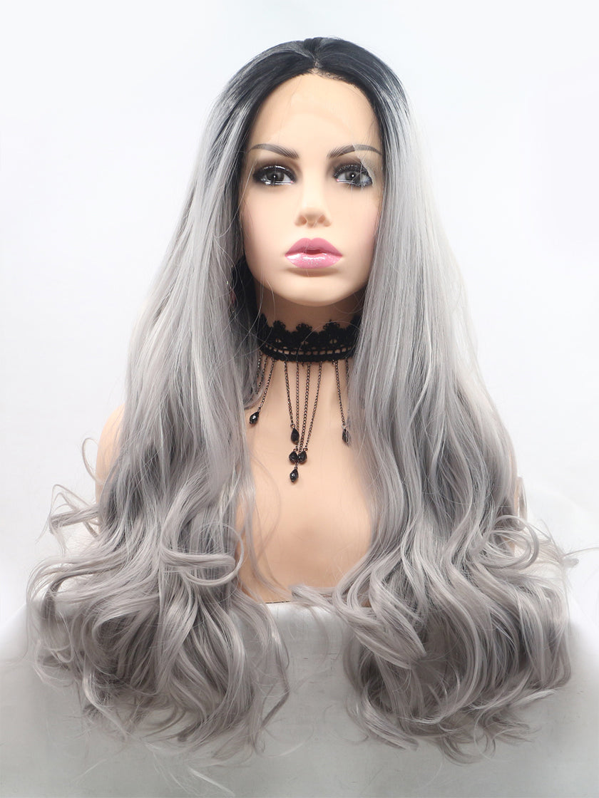 Gaga Synthetic Lace Front Wig